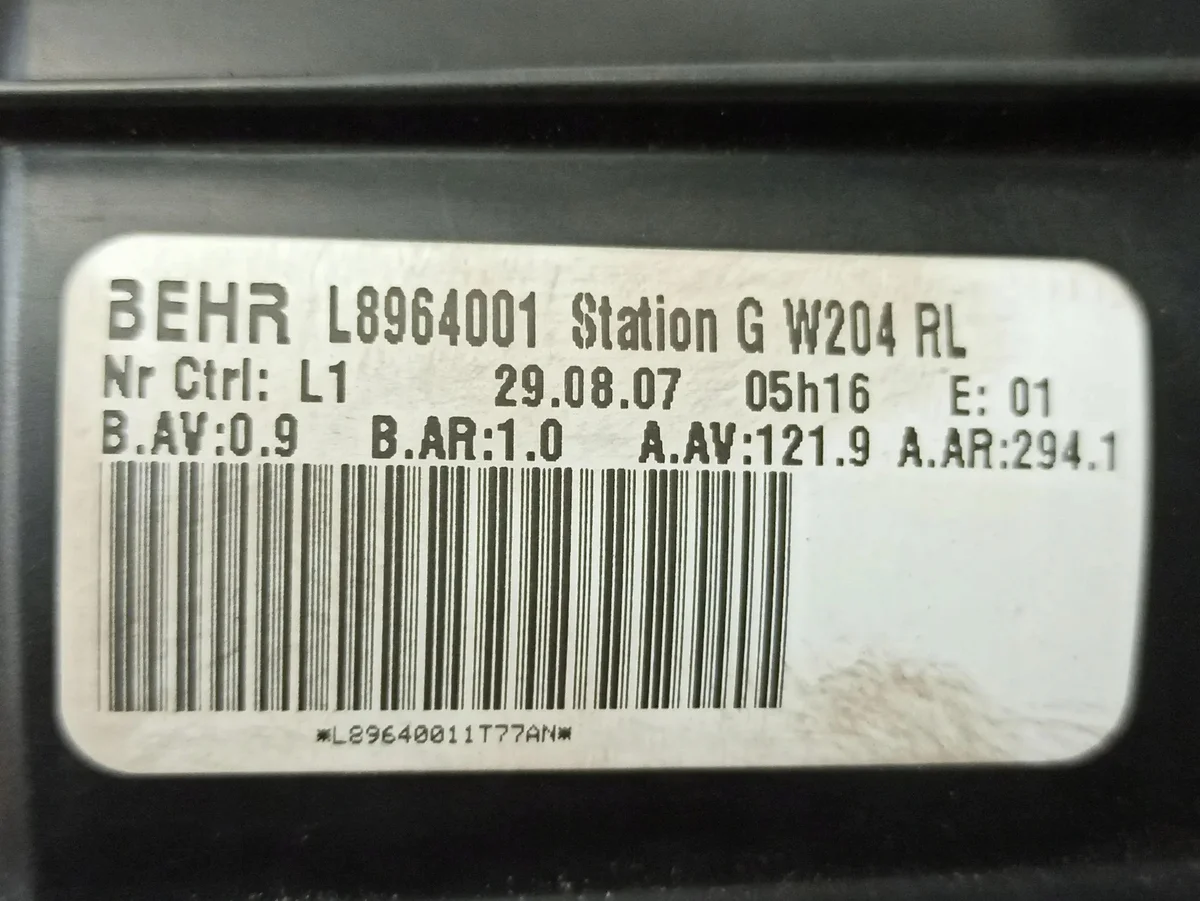 Radiateur MERCEDES-BENZ C (W204) L8964001 image 10