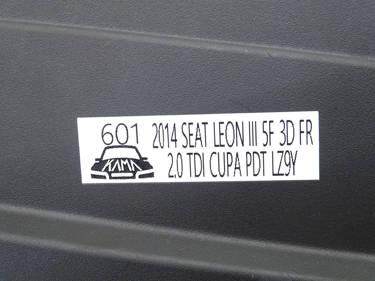 Apoio de Braço Seat Leon III 5F Pele Preta image 4