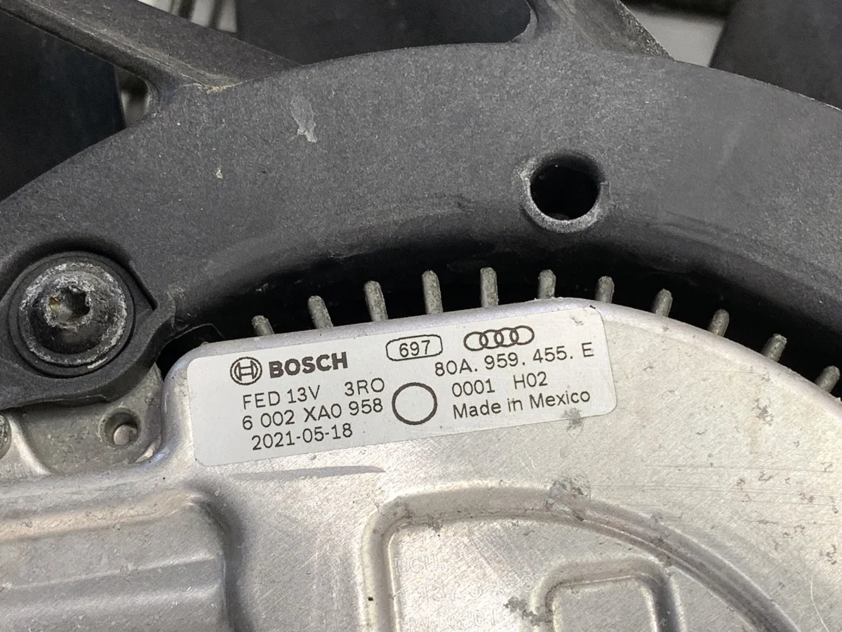 Kühlerlüfter Audi Q5 FY 2.0 80A959455E image 6