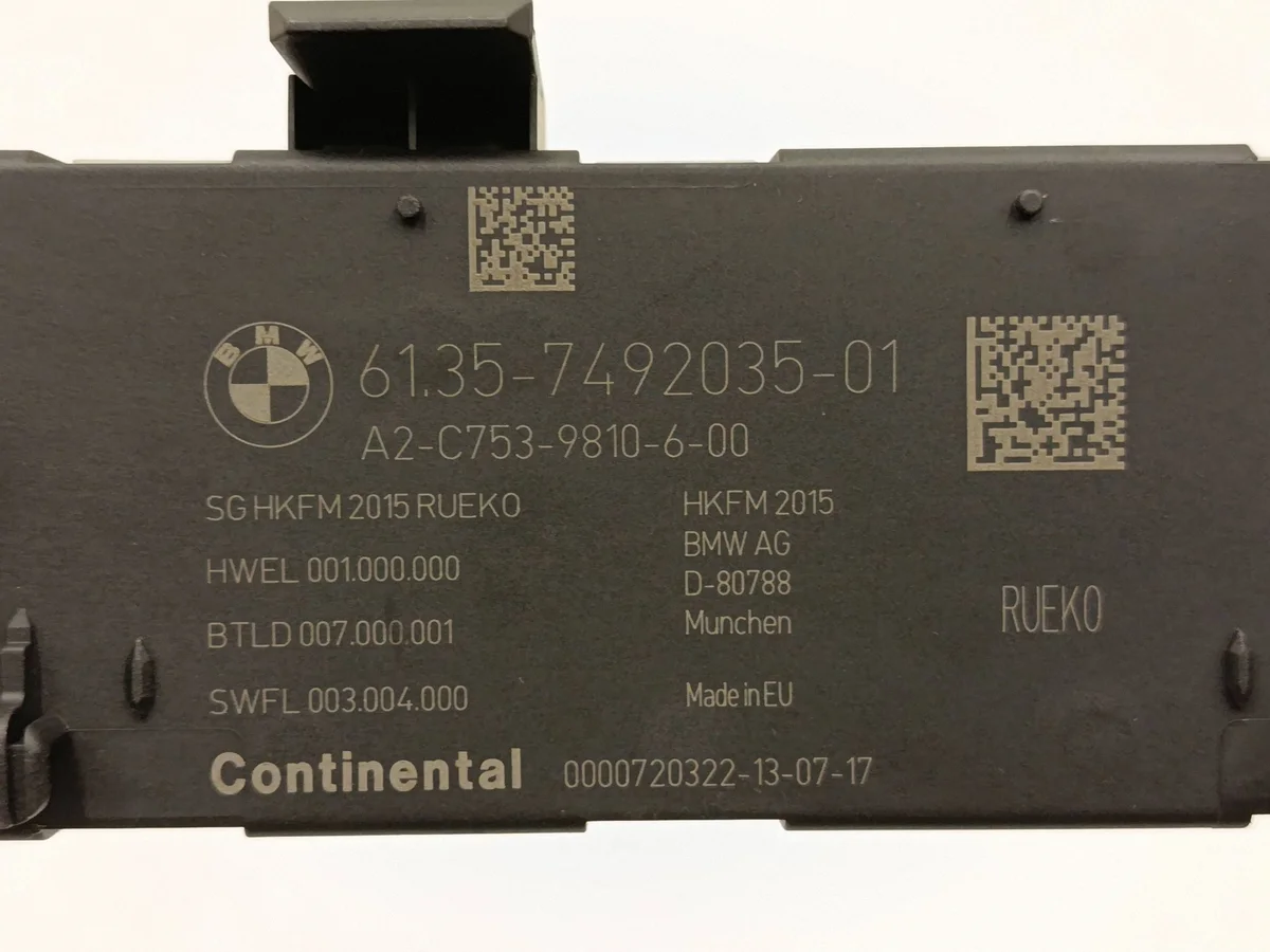 Module de hayon BMW 7492035 image 6