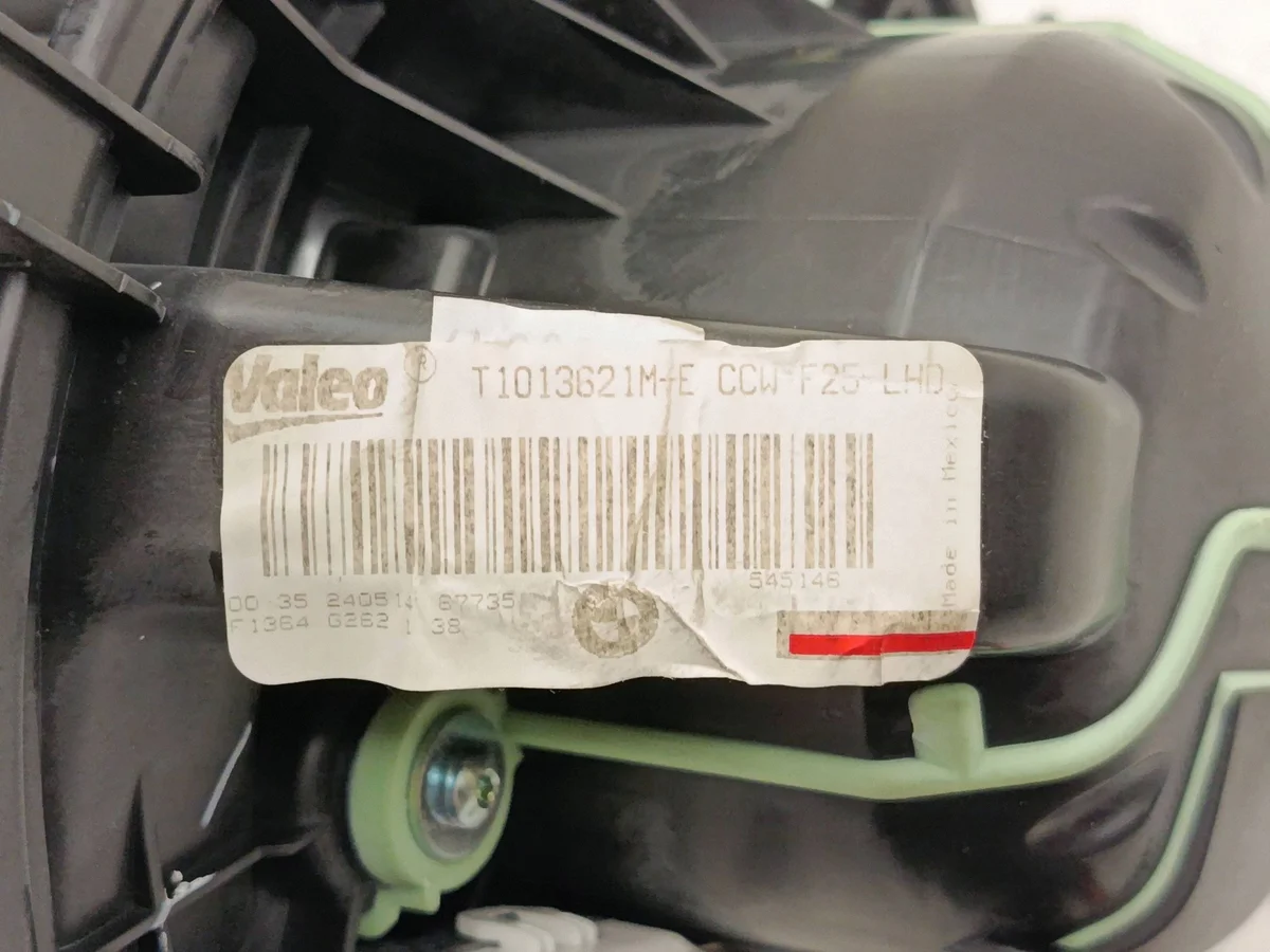 BMW X3 F25 2011 puhallin T1013621M image 7