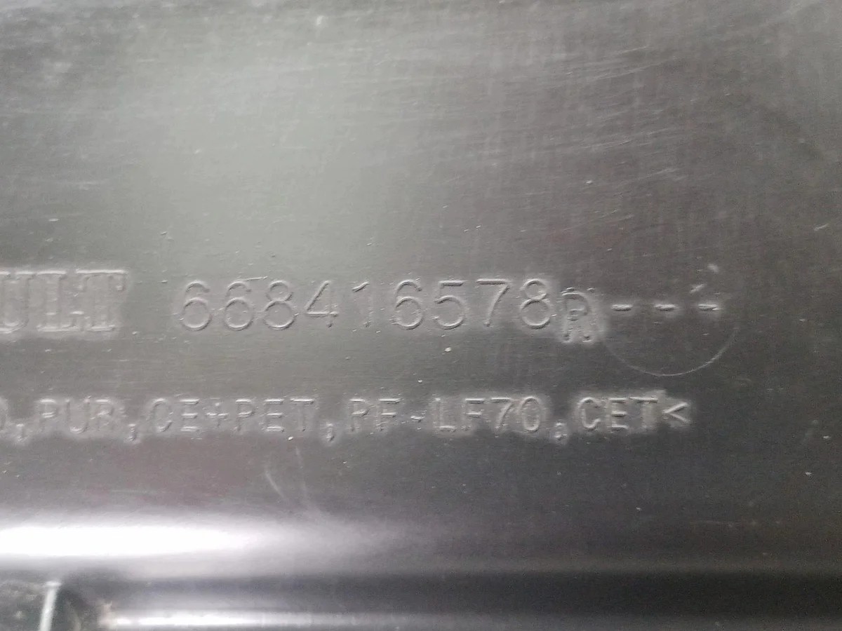 Lower Windshield Drain Panel Left Renault Trafic III image 5