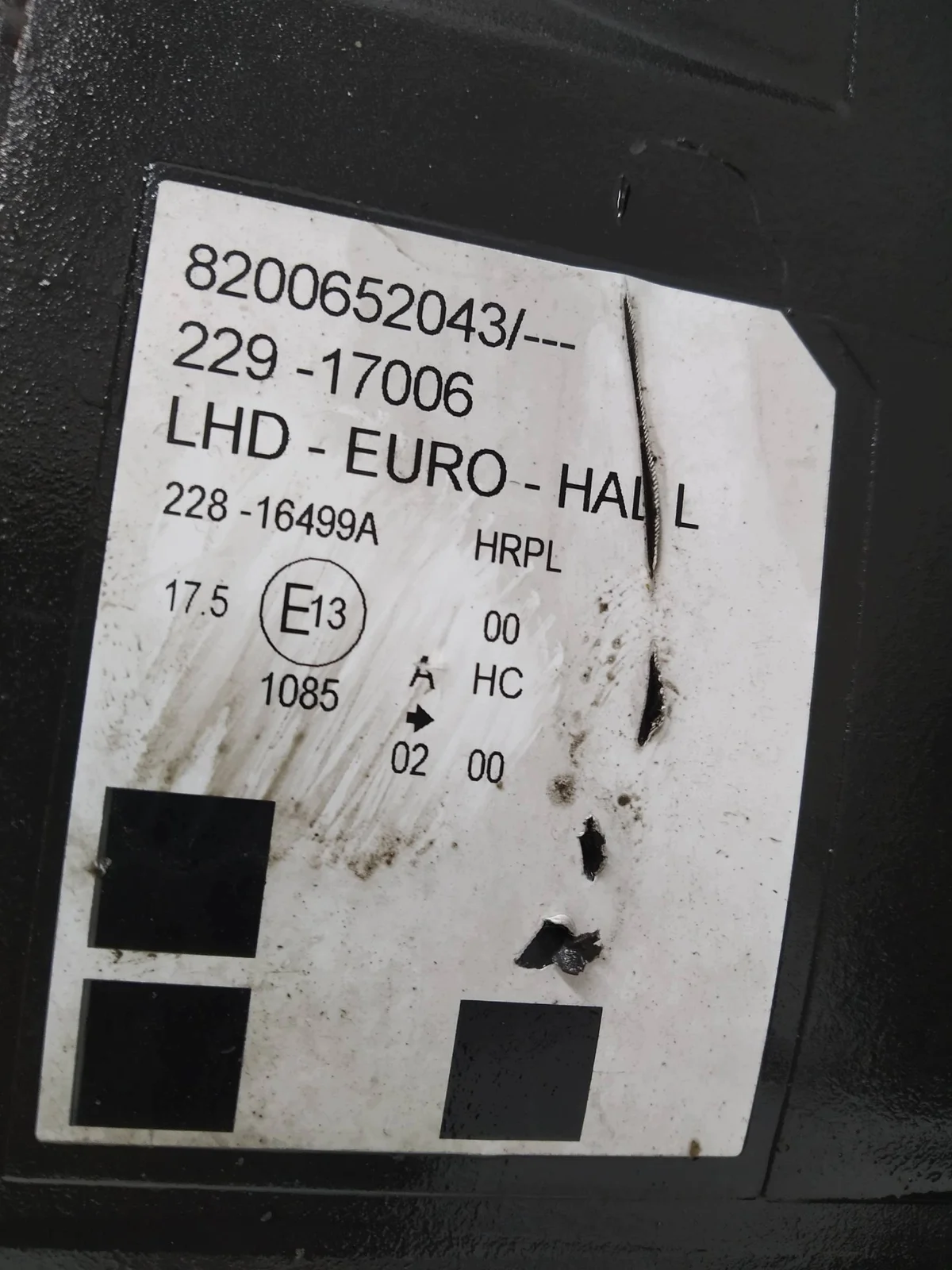 Farol Esquerdo Renault Modus 8200652043 image 4