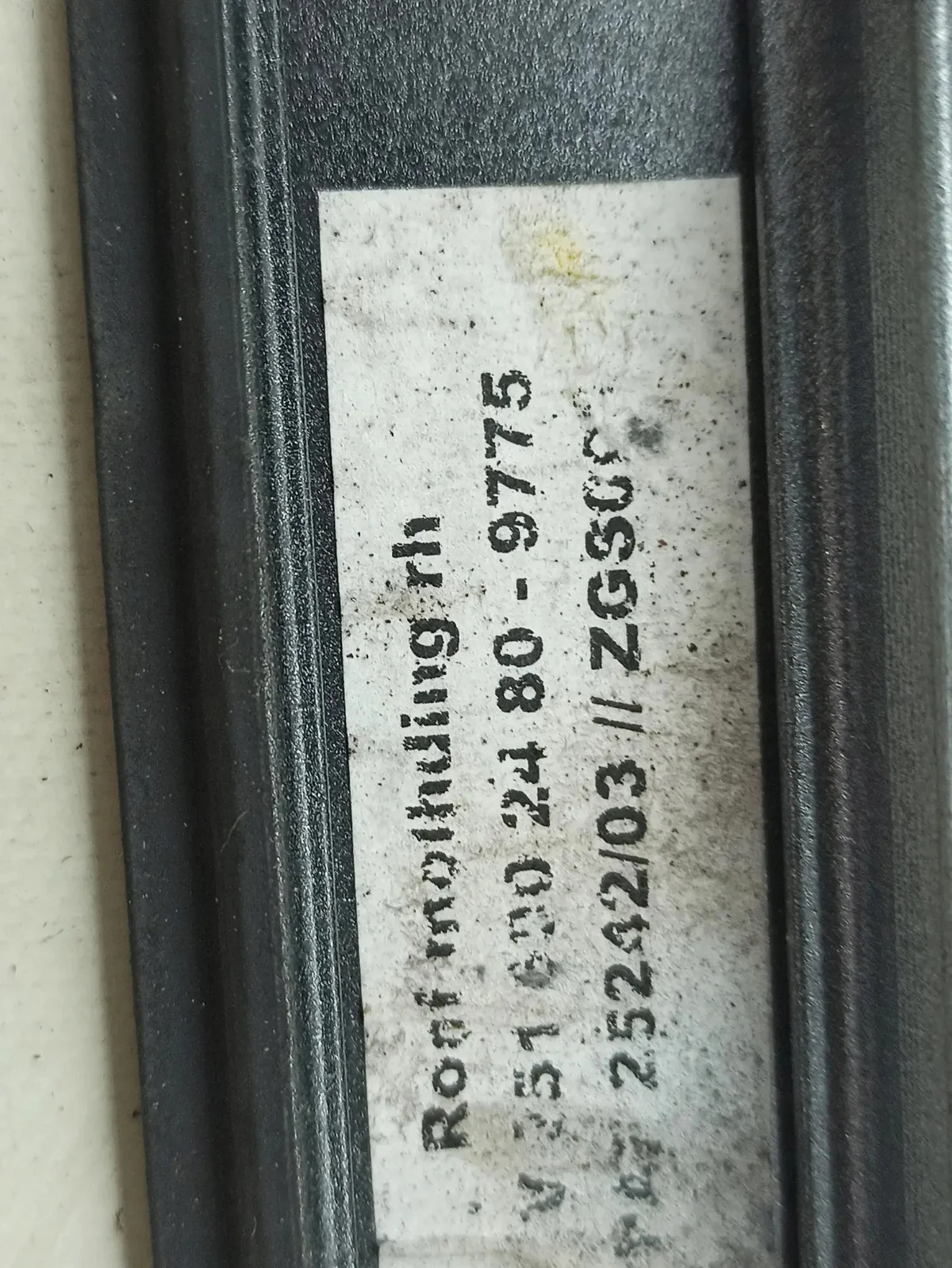LISTA TECHO MERCEDES R 251 W251 2516902480 image 9