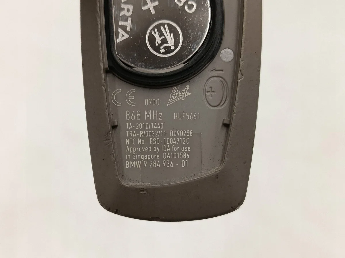BMW 5 F07 F10 F11 Schlüssel Funk 868 MHz image 7