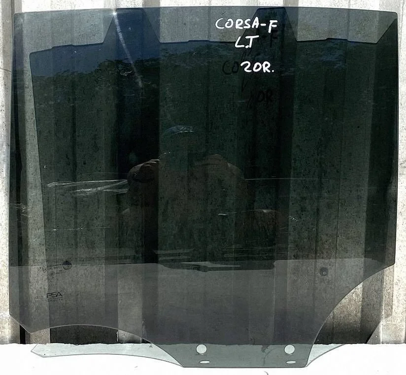 Opel Corsa F Bakre Vänster Dörrruta HB