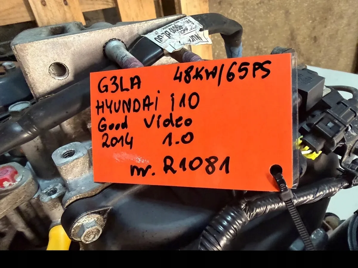 Motor Hyundai i10 II Lift 1.0 G3LA Usado image 3