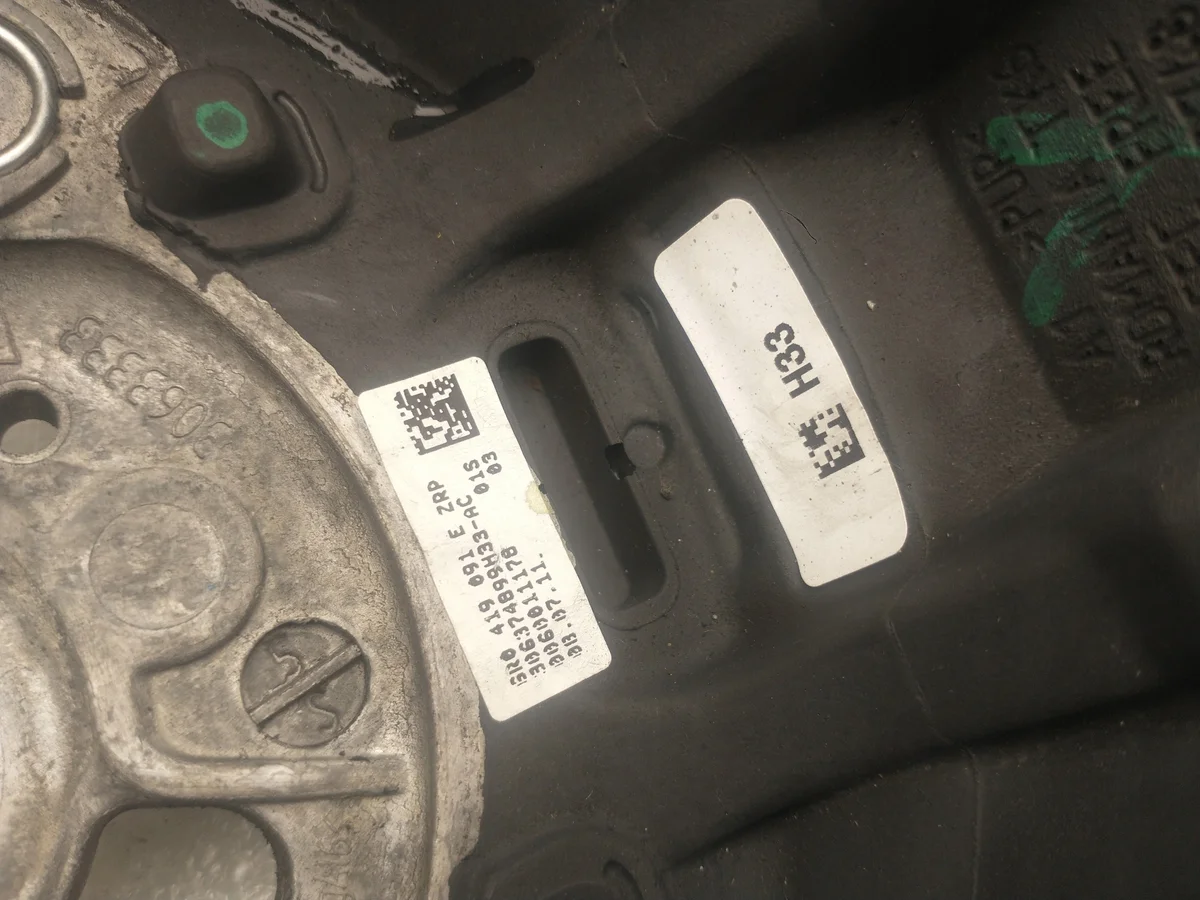 Lenkrad Leder VW Polo 6R 09-14r OEM 6R0419091Q image 9