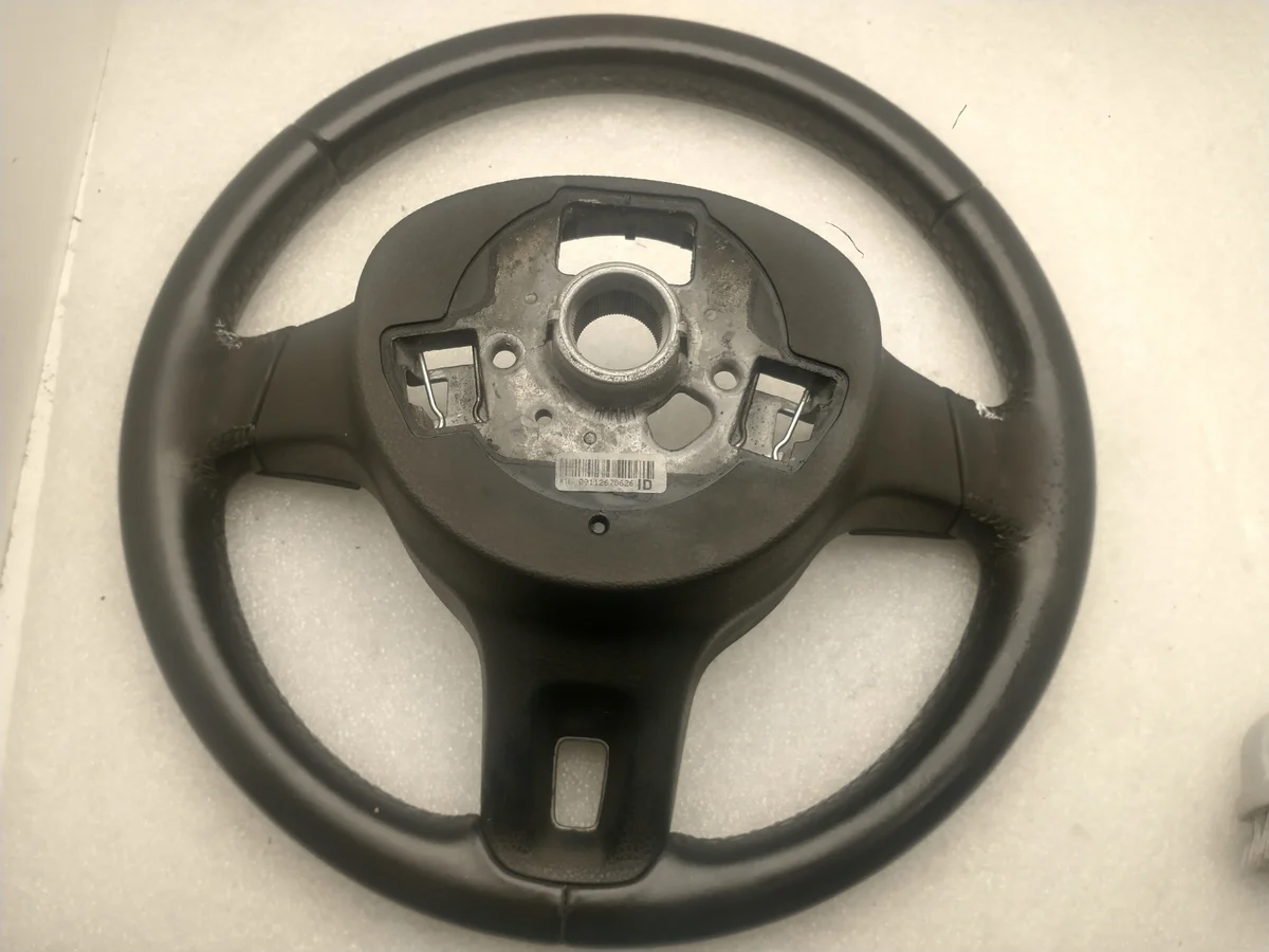 Lenkrad Leder VW Polo 6R 09-14r OEM 6R0419091Q image 10