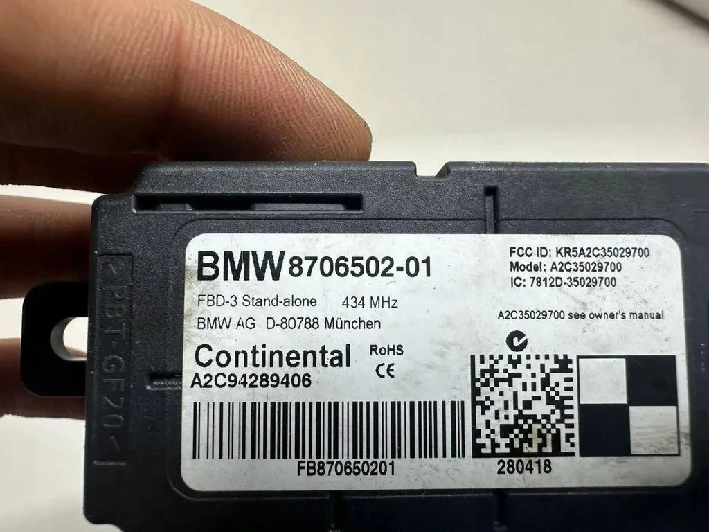 Module verrouillage central BMW 2 Cabrio F23 image 4