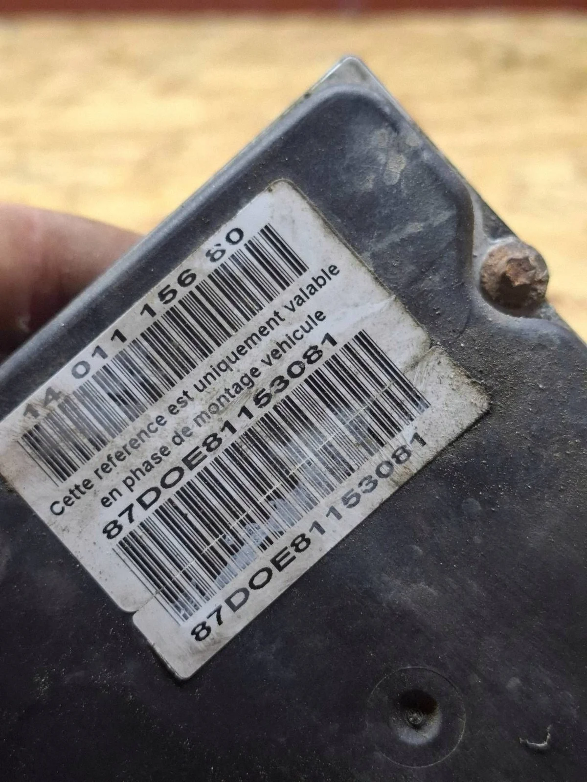 Module ABS Citroen Jumpy 2.0L 1401115680 image 5