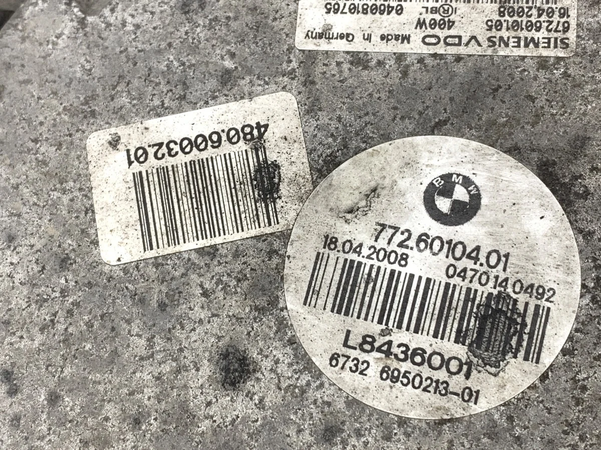 Jäähdyttimen tuuletin BMW E61 2.0 177hv image 6
