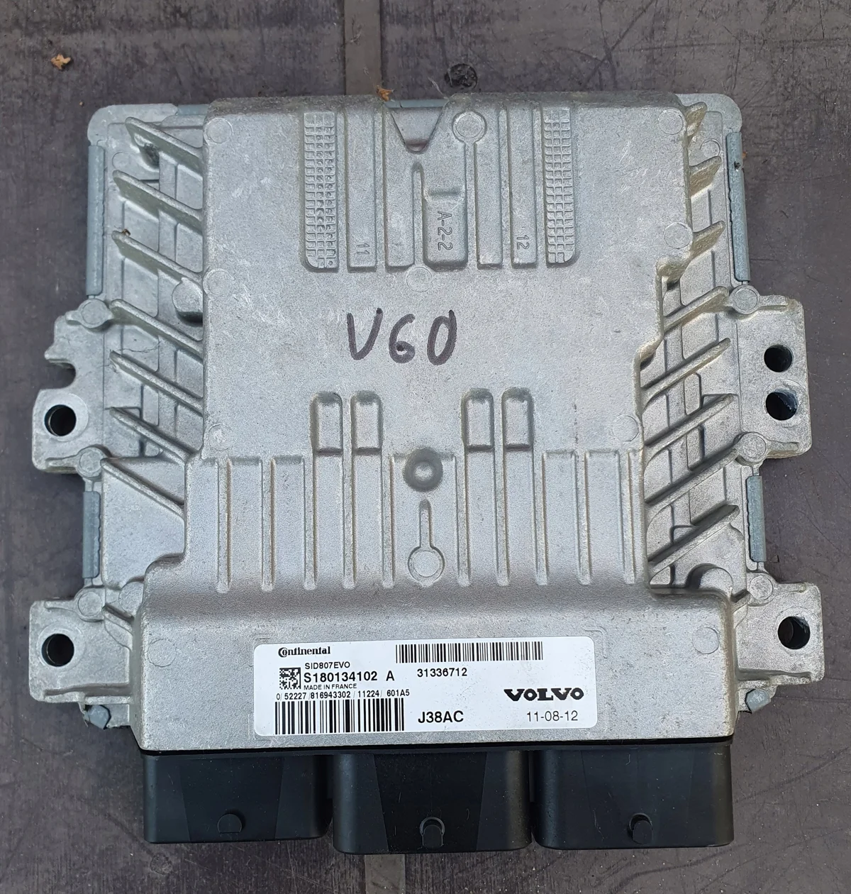 Unidade de Controle Volvo V60 S60 1.6 D
