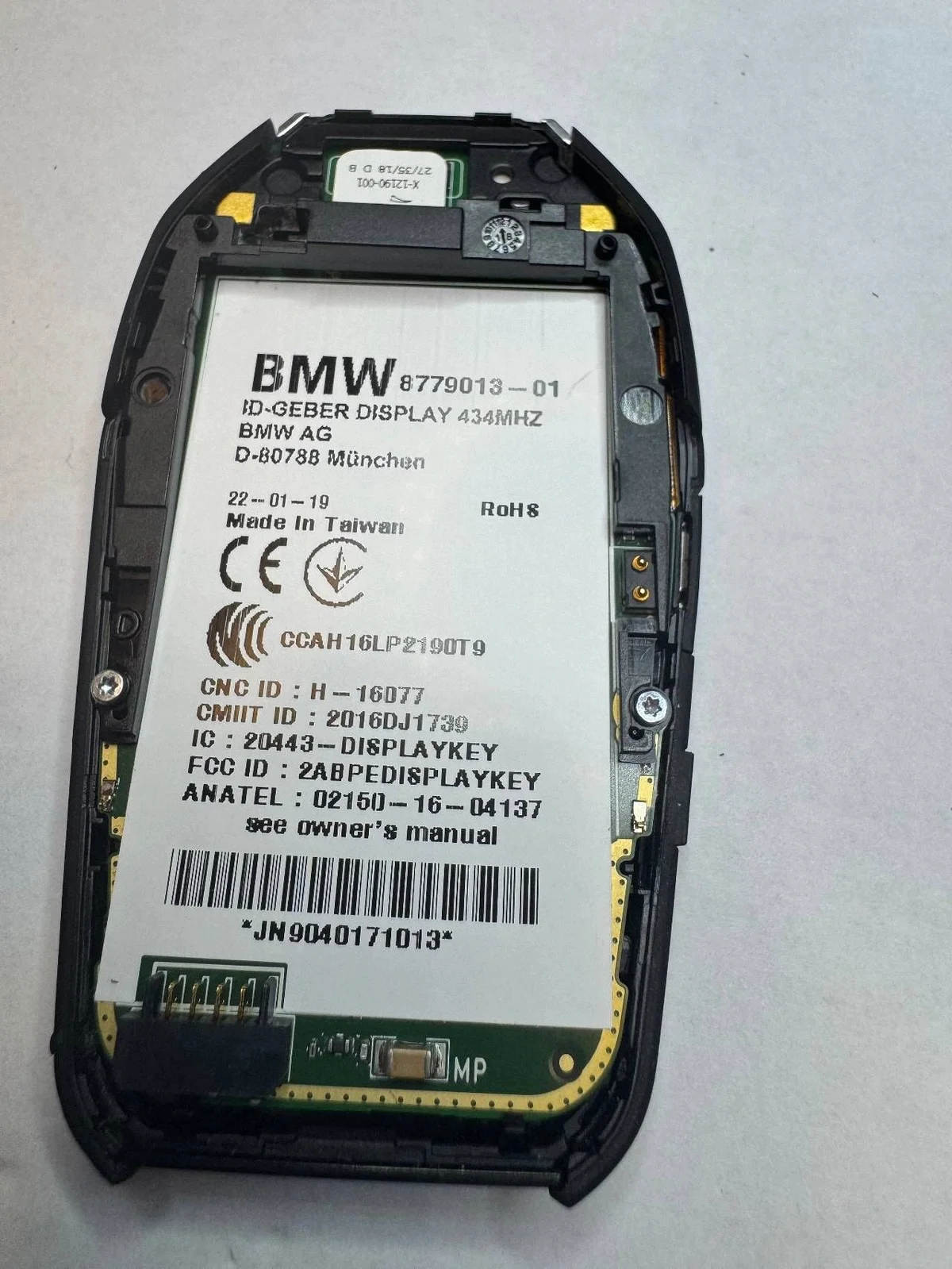 Llave BMW 7 G11 G12 8779013 Usada image 3