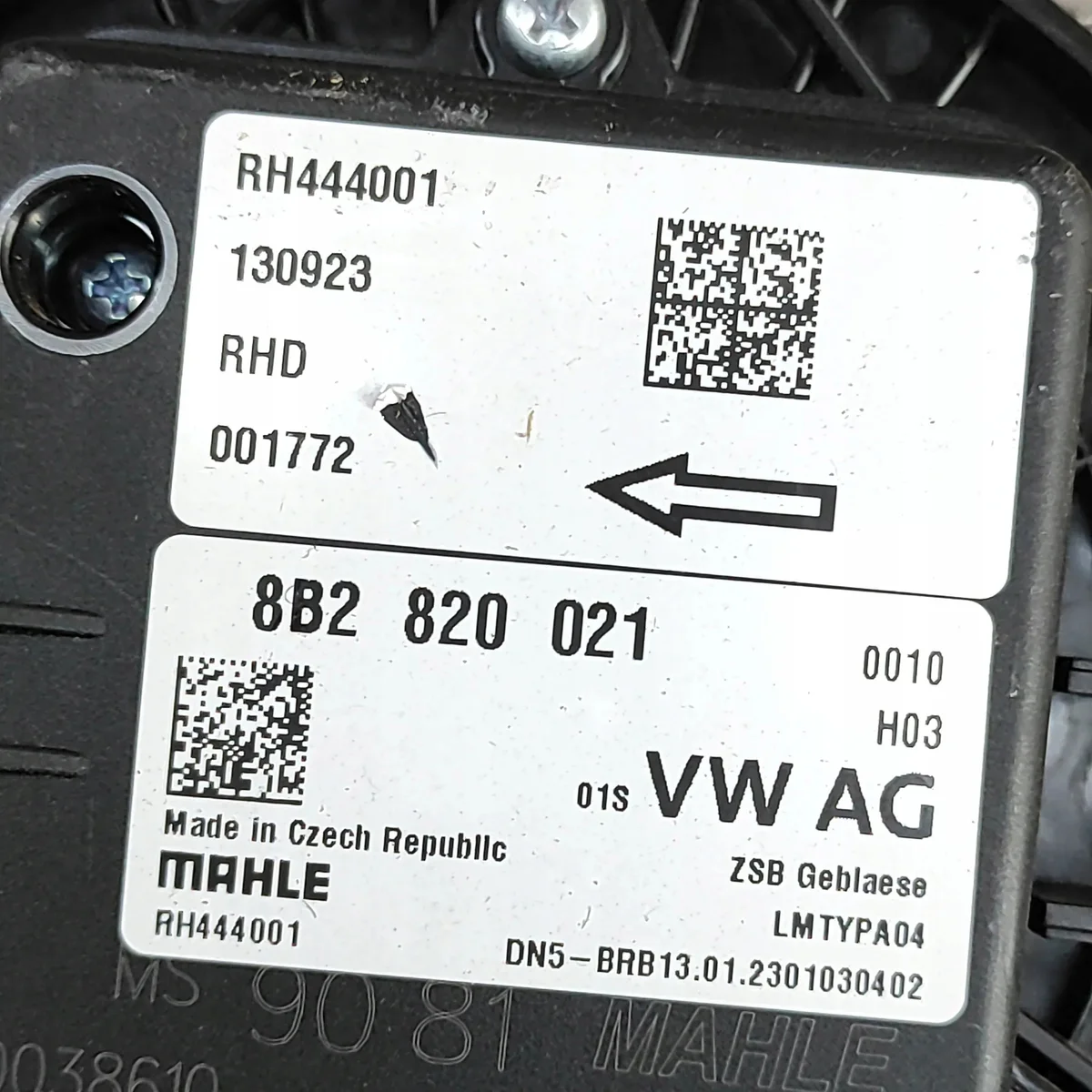 Atuador Aquecedor VW Touareg RH444001 image 6