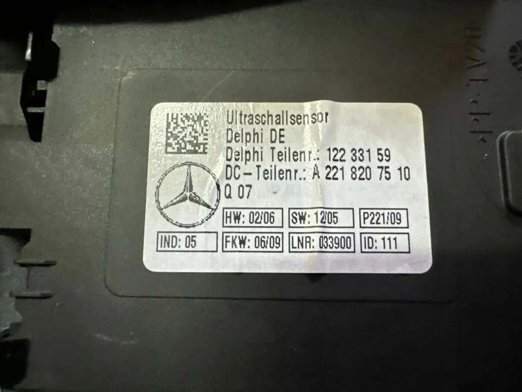 Sensor de Movimiento Mercedes-Benz A2218207510 image 3