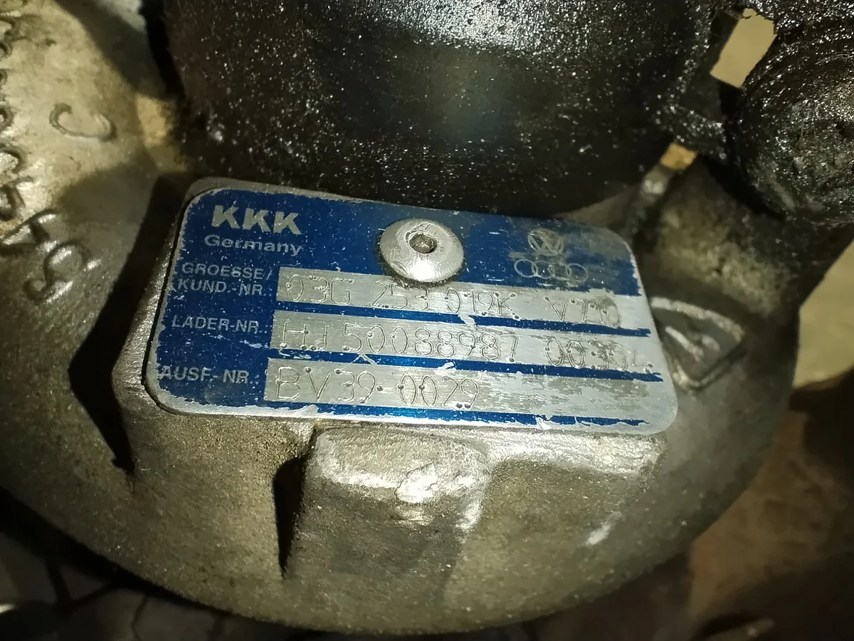 Turbina Audi A3 8P 1.9 TDI 03G253019K image 8