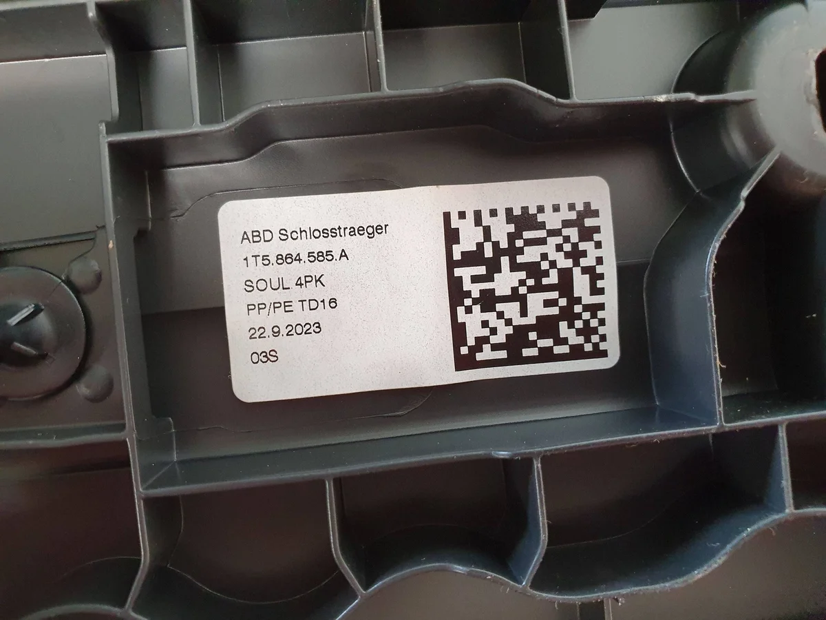 Bagagerumsmatta VW ID. Buzz 1T5864585A image 8