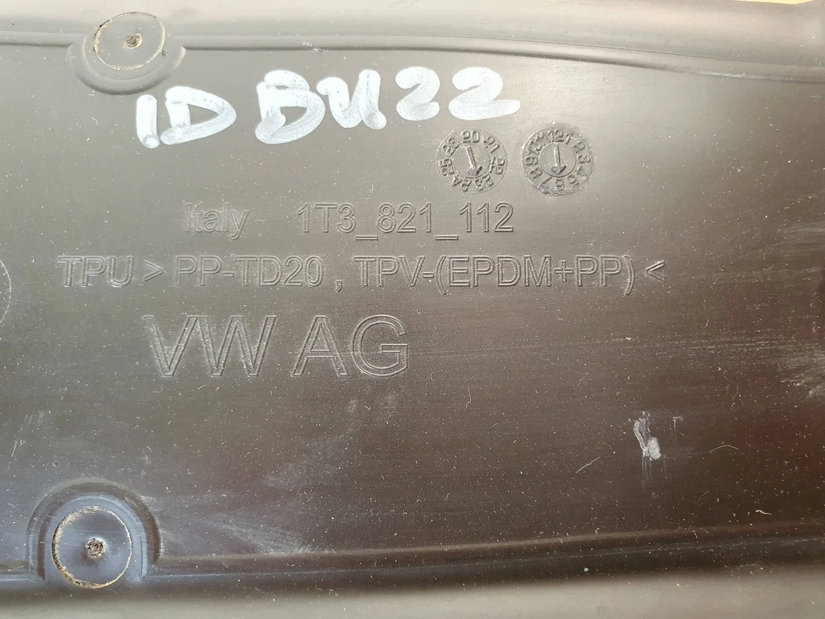 Skärmskydd dörr VW ID Buzz 1T3821112 image 5