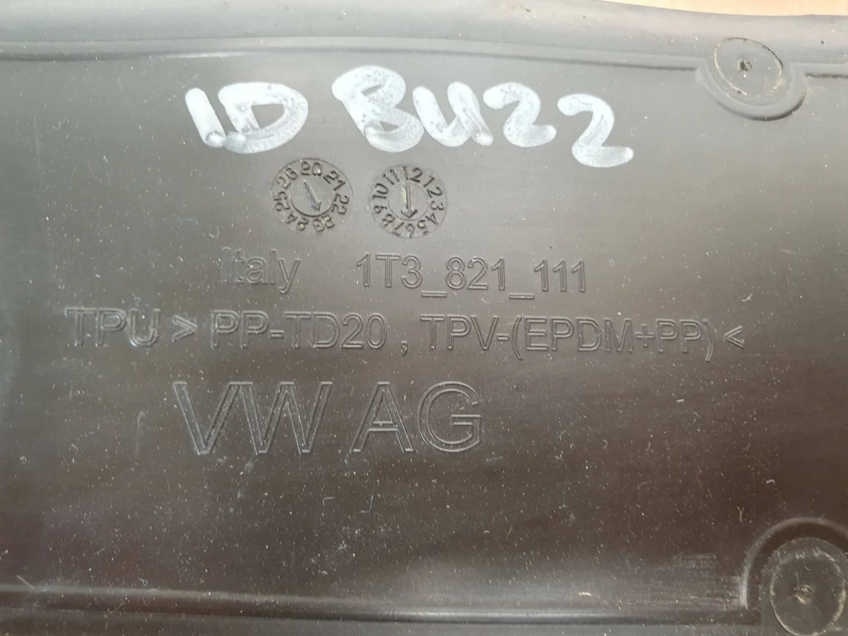 Skärmskydd dörr VW ID Buzz 1T3821112 image 9