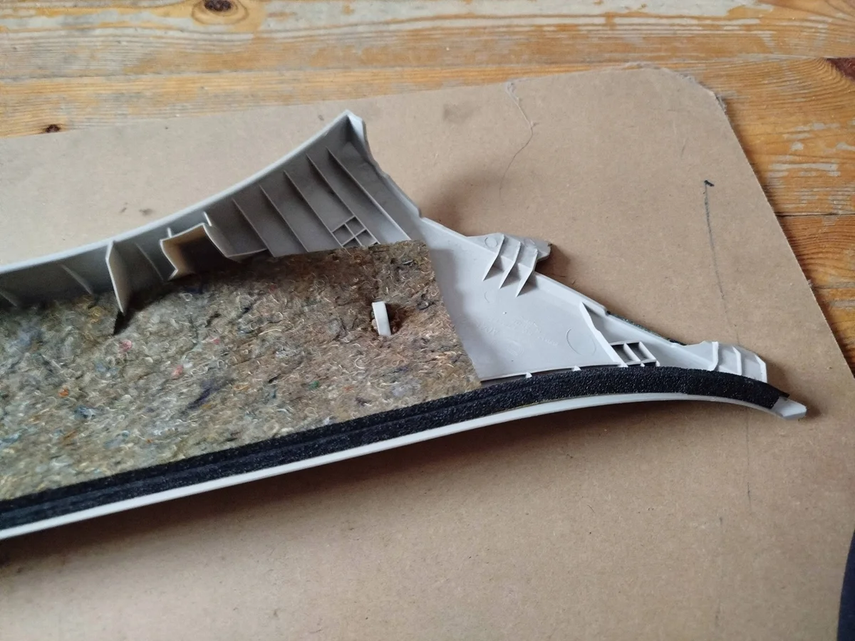 Mazda 3 BL Front Left Pillar Cover BBM4-68170 image 10