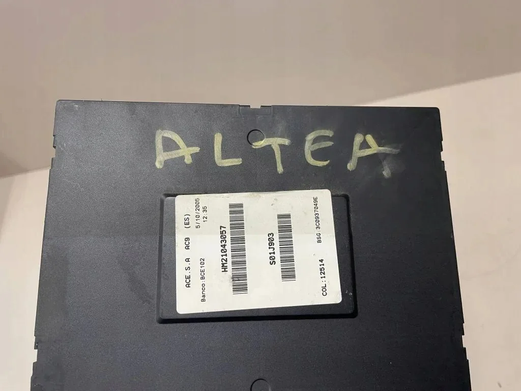 Module confort SEAT TOLEDO III 3C0937049E image 3