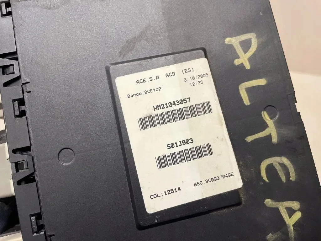 Module confort SEAT TOLEDO III 3C0937049E image 6