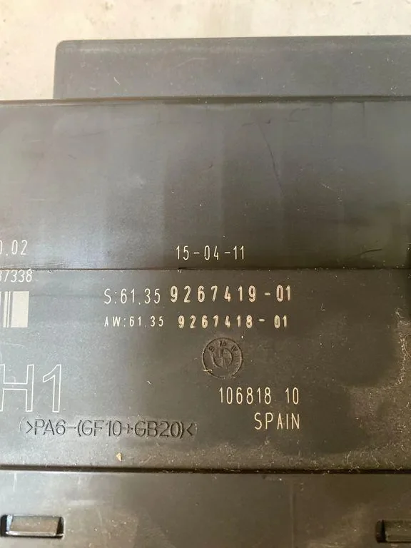 Module confort BMW 3 Touring E91 9267419 image 5