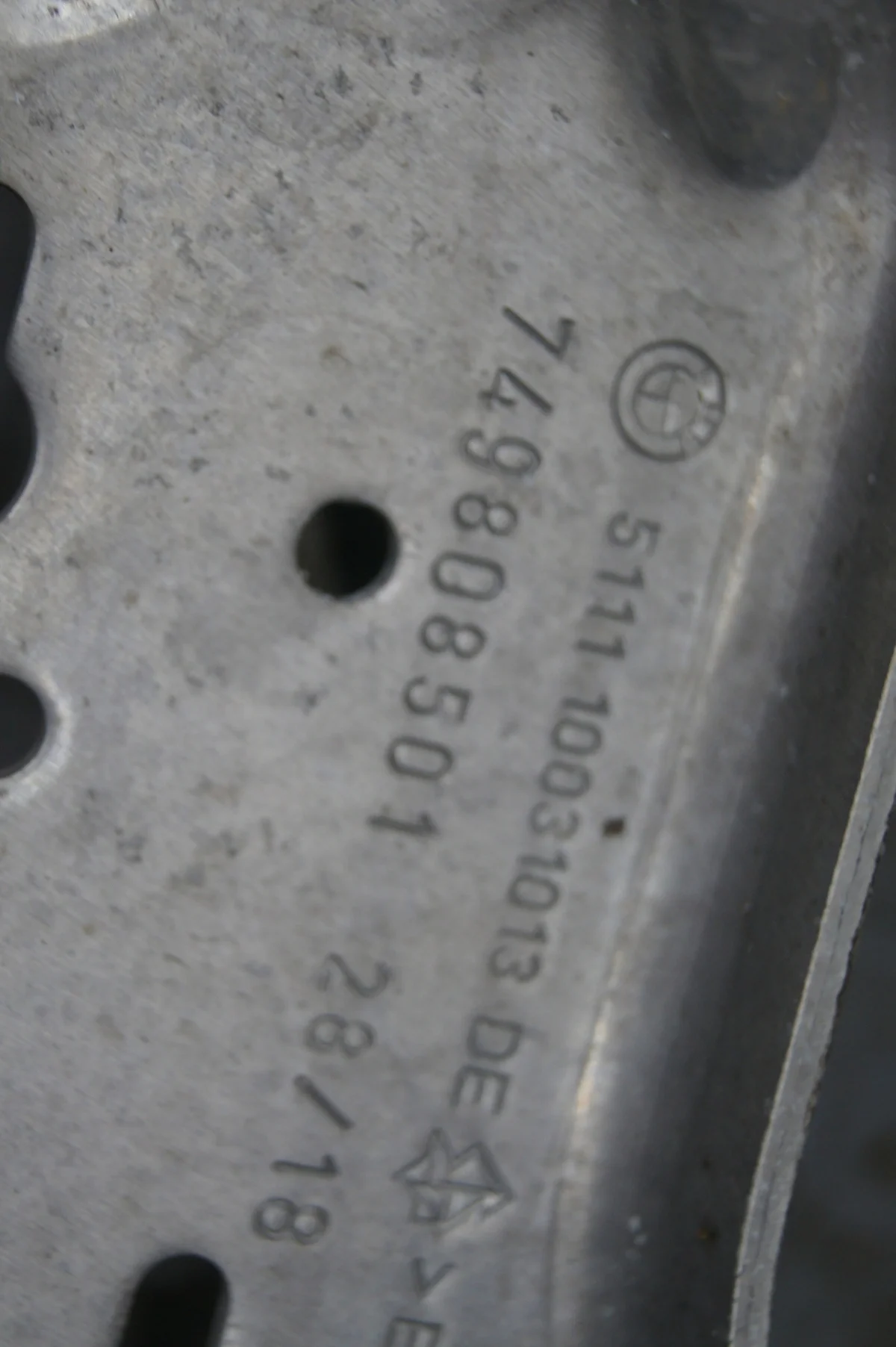 BMW F45 218i LIFT viga parachoques 7302532 image 3