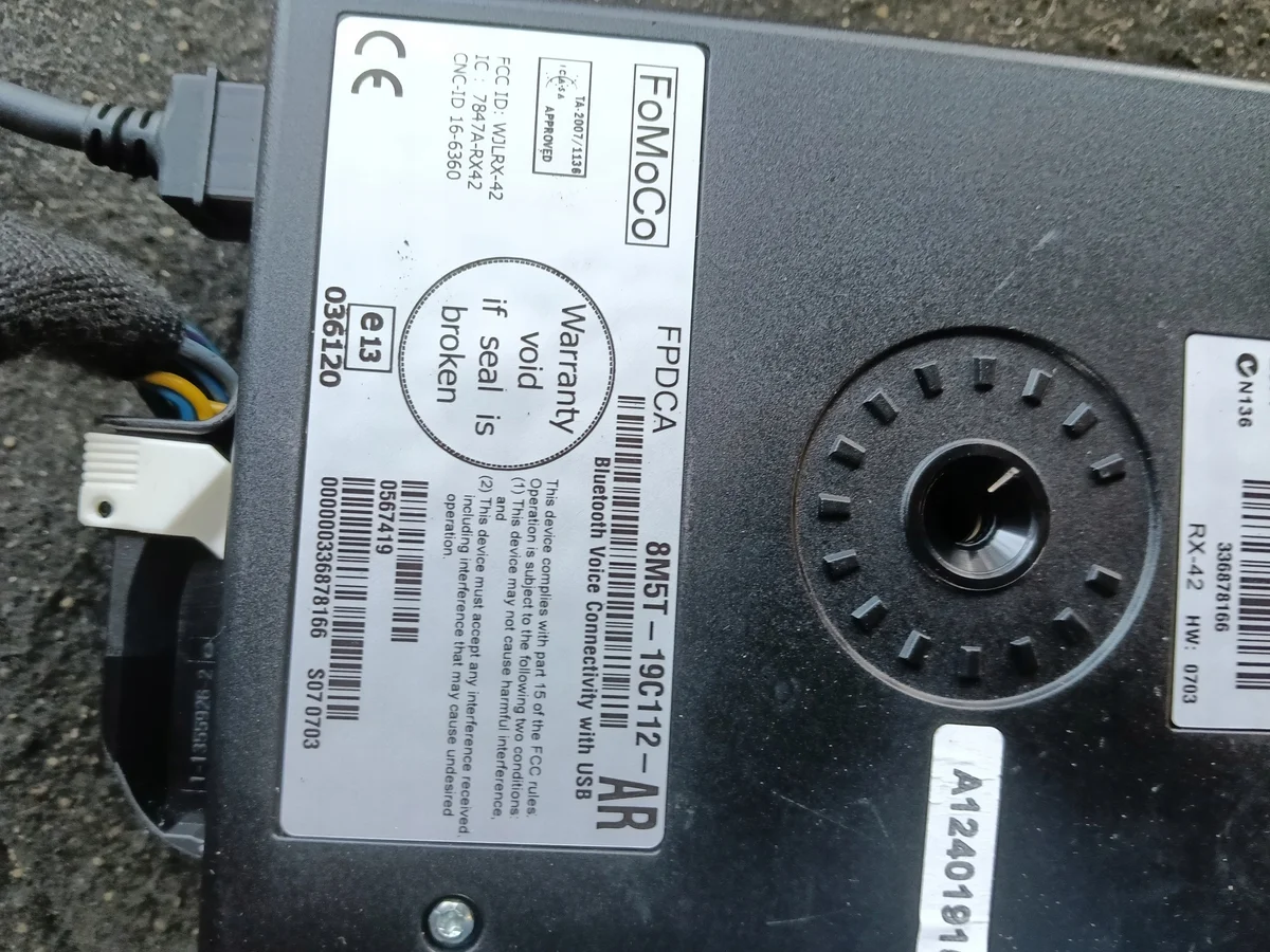 Módulo Bluetooth Ford Grand C Max MK2 Usado