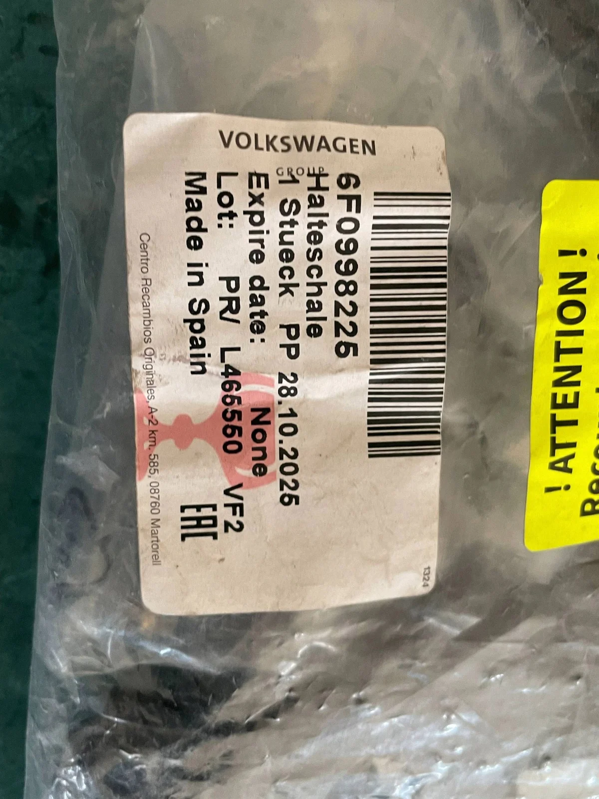 Kit Reparo Farol SEAT ARONA 6F0998225 image 3