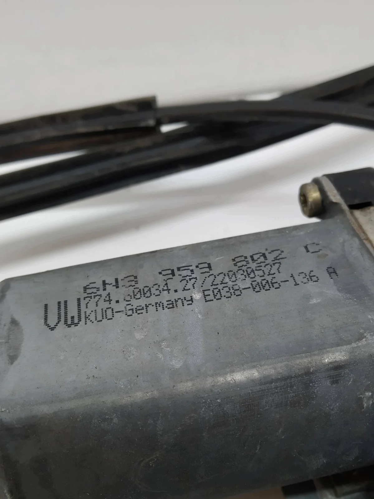 Fensterheber Mechanismus Rechts Vorne VW Polo III image 3