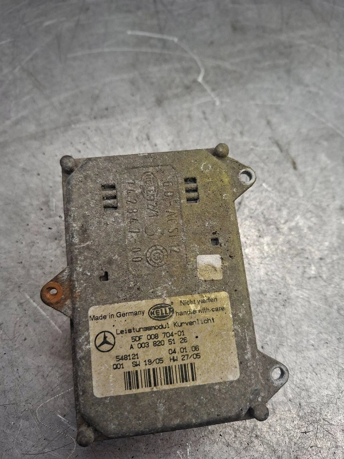 Xenon-omvandlare Mercedes ML W164 A0038205126