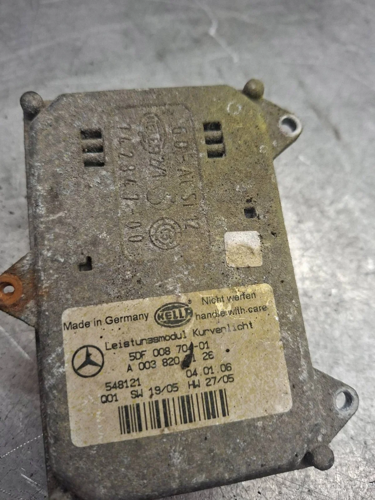 Xenon-Steuergerät Mercedes-Benz ML W164 A0038205126 image 4