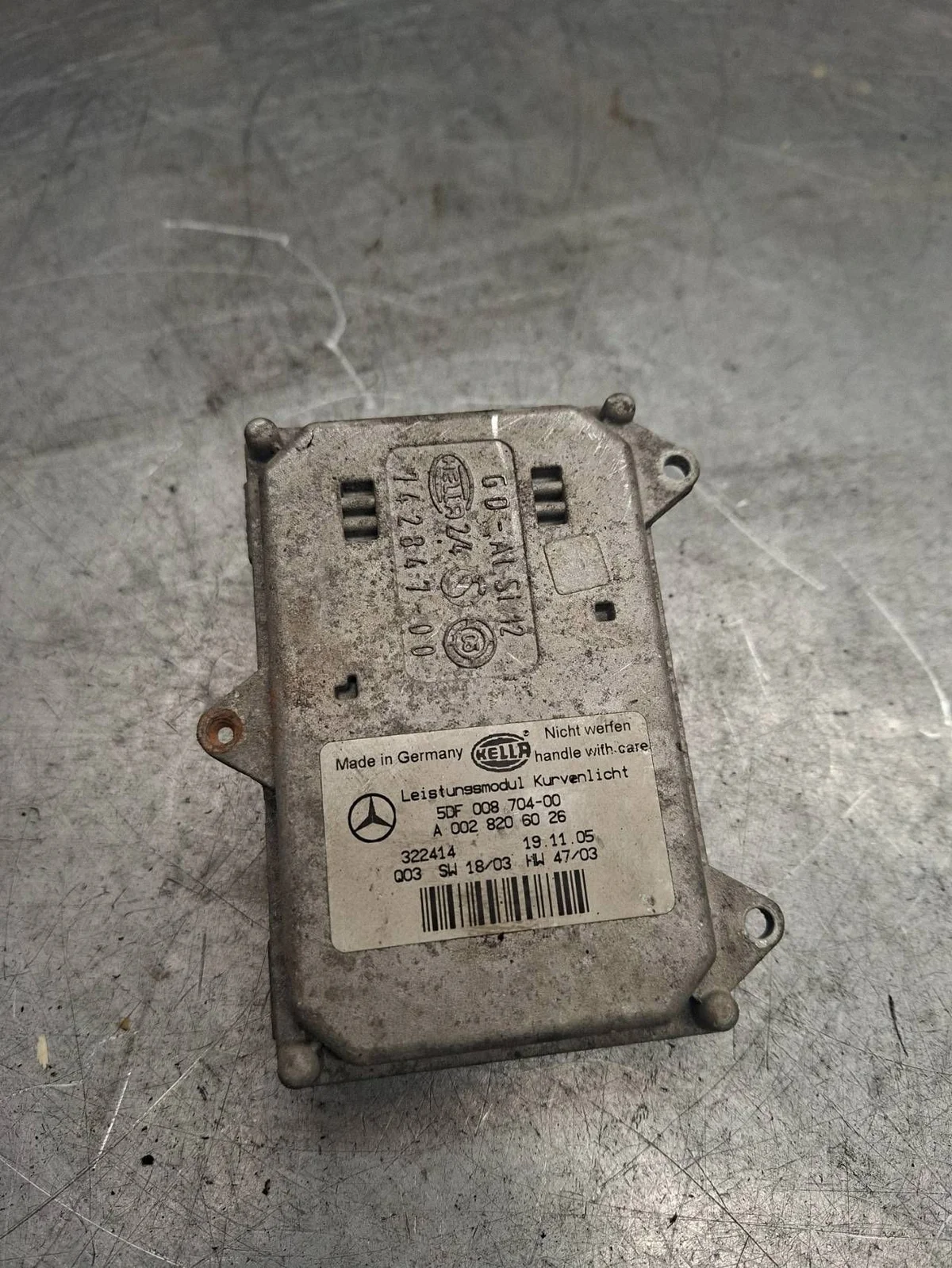 Xenon Ballast Mercedes E W211 5DF00870400 image 3