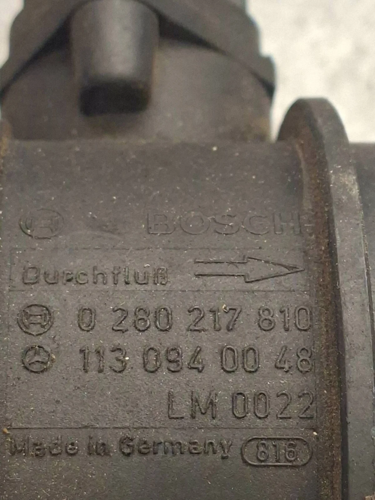Débitmètre Mercedes CL 215 1130940048 image 6