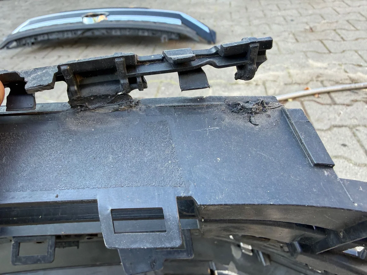 VW Arteon Grill Cromado R-LINE 3G8853655A image 7