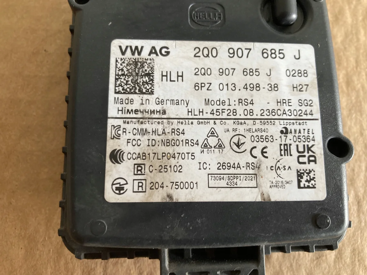 Radar Distronic ACC VW T ROC 2Q0907685J image 3