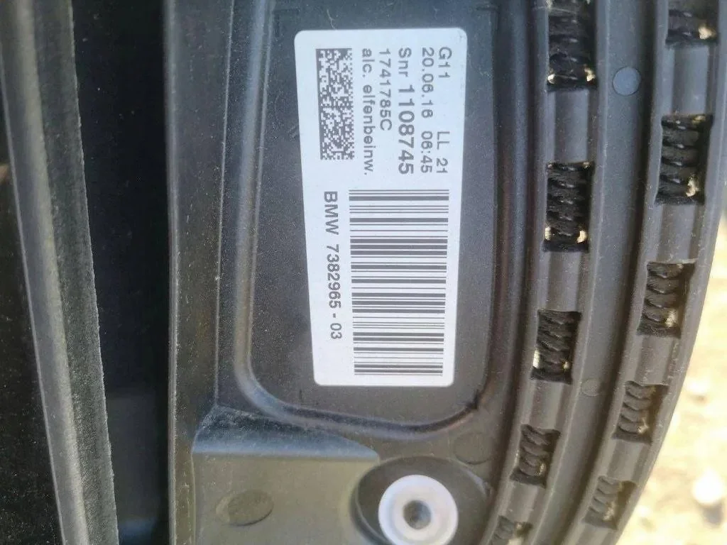 2018 BMW 7 G11 G12 Toit ouvrant 7382965 image 4