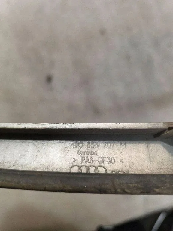 Audi A8 D2 Left Front Headlight Trim Strip Used image 3