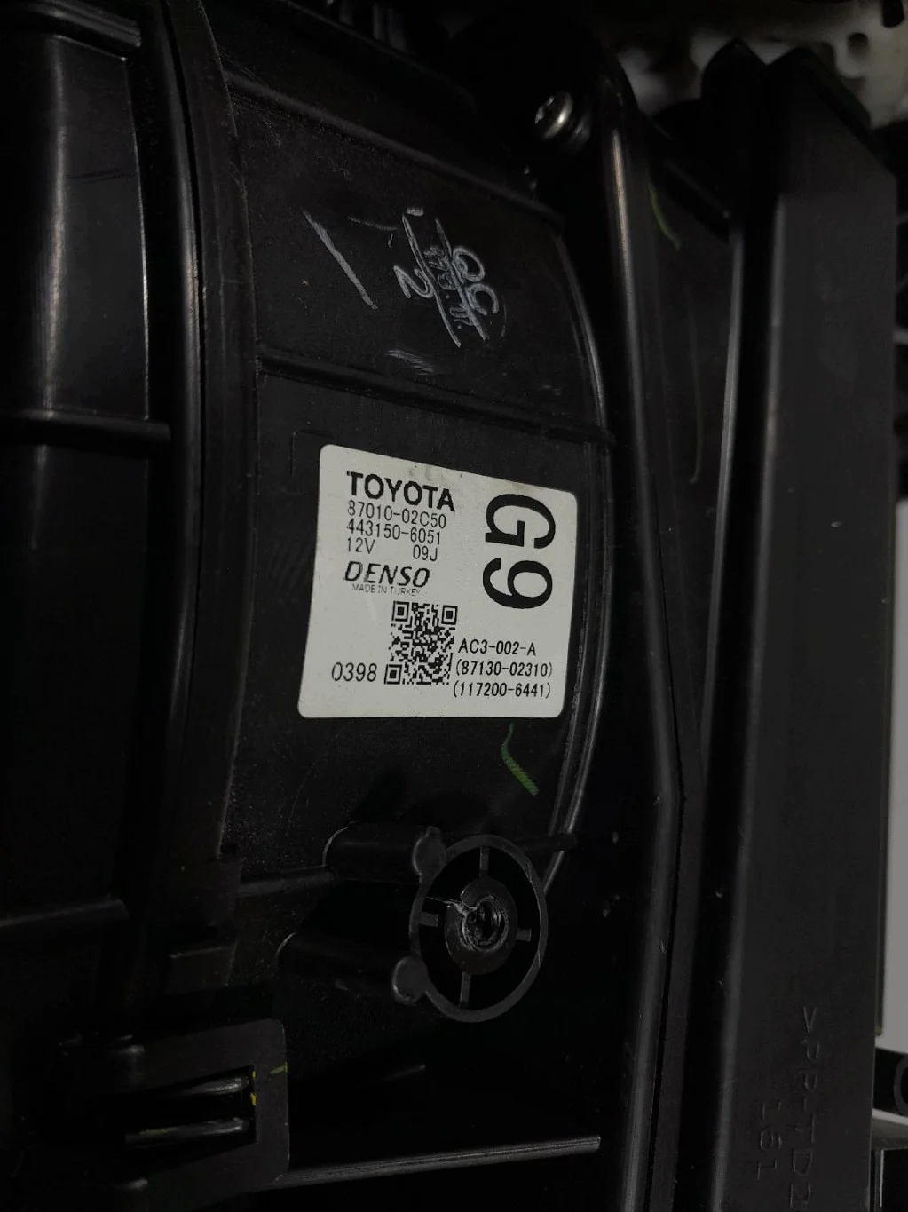 Värmare Toyota Auris I 06 - L-348968- image 8