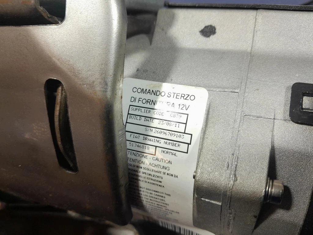 Fiat Panda II Steering Column L-349246- image 6