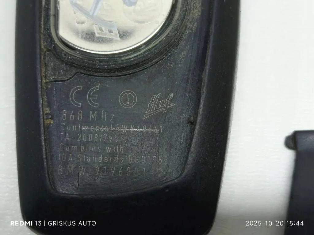Avain BMW F20 F21 868 MHz Käytetty image 4