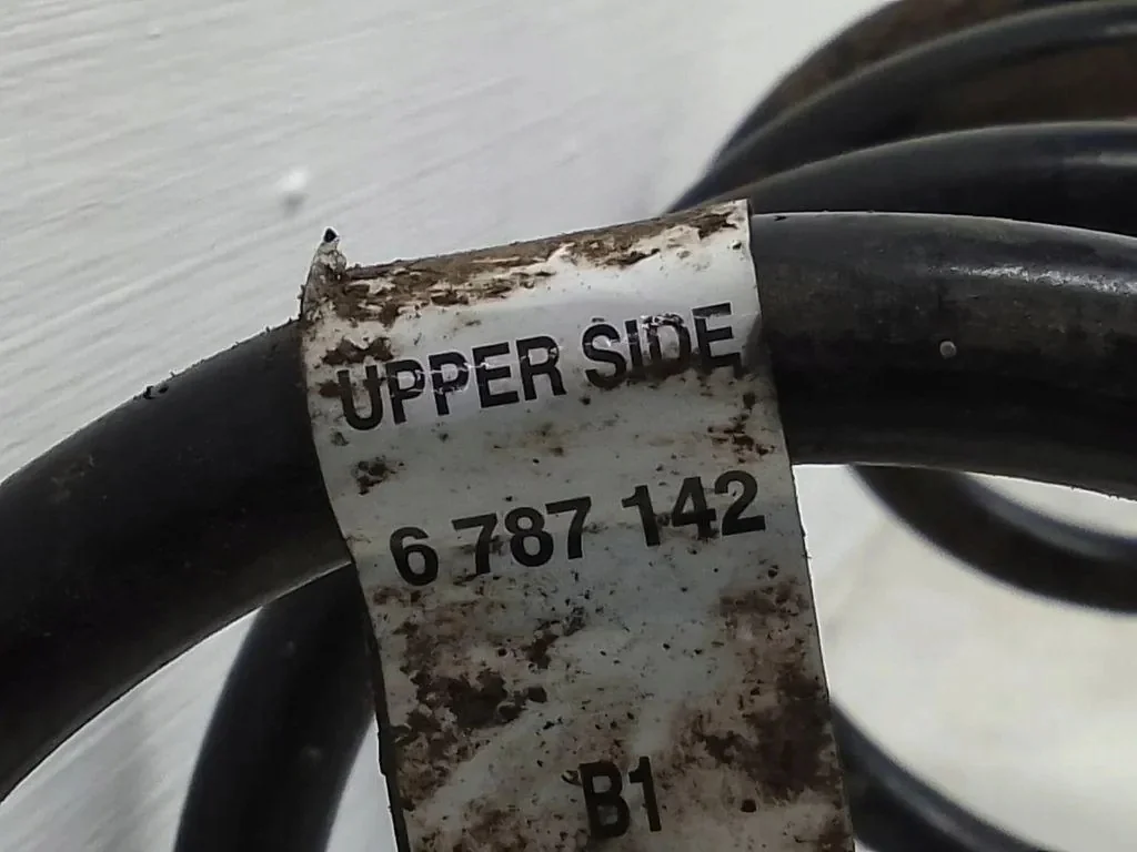 2012 BMW X3 F25 Front Spring 6787142 image 4
