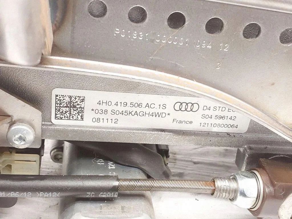 Coluna Direção Audi A8 D4 4H0419506AC Usada image 5