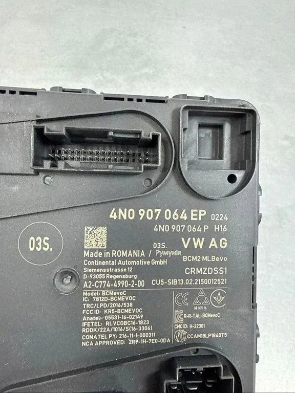 Módulo Conforto VW Touareg 4N0907064P Usado image 7
