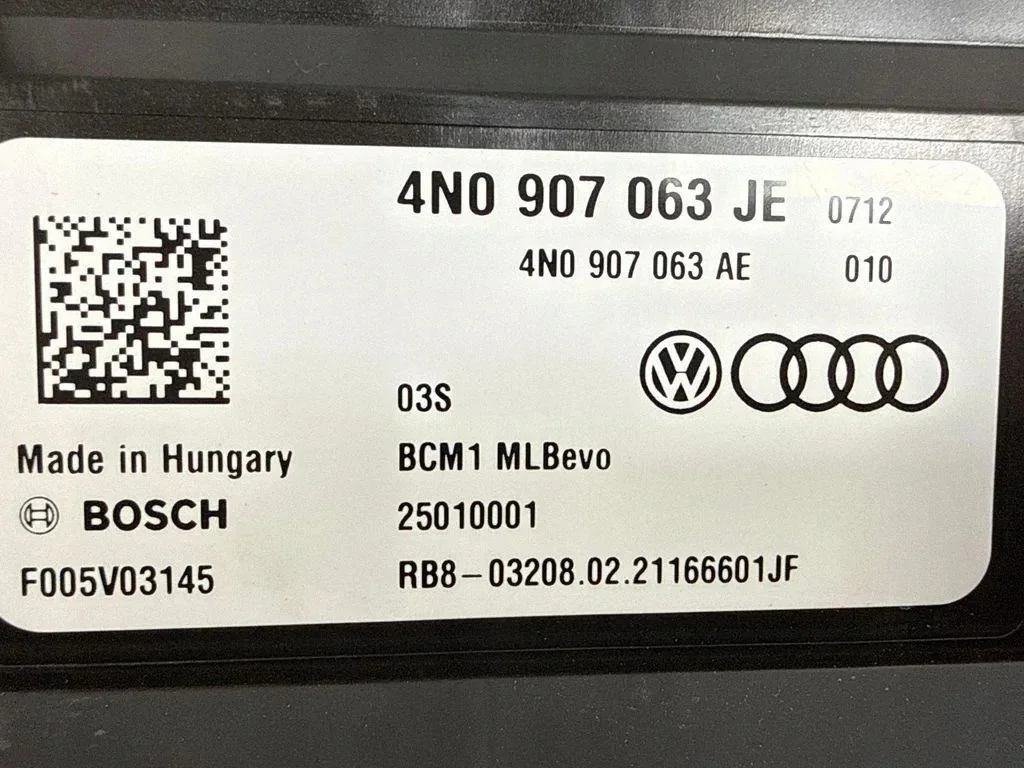 Module Confort VW Touareg CR7 4N0907063AE image 6
