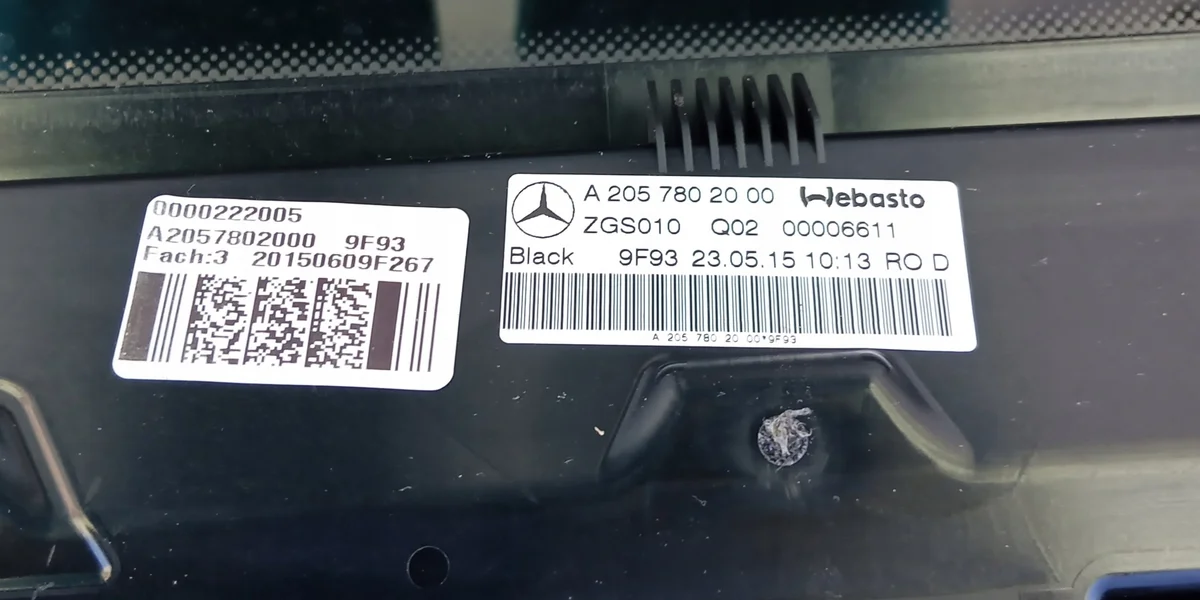 MERCEDES Classe C W205 2018 Toit Ouvrant image 7