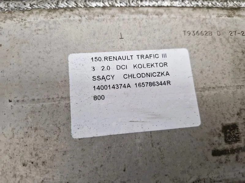 Renault Trafic 3 Ansaugkrümmer 140014374A image 3