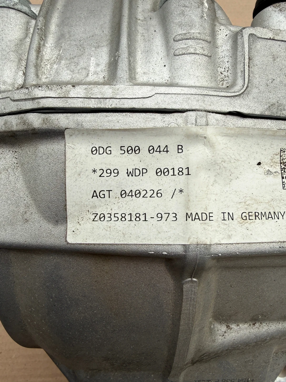 Differenziale Audi SQ8 4.0 TFSI 0DG500043B image 4